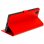 Avizar Funda Libro con Doble Ventana Roja para Sony Xperia L1