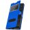 Avizar Funda Libro con Doble Ventana Azul para Sony Xperia L1
