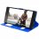 Avizar Funda Libro con Doble Ventana Azul para Sony Xperia L1