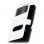 Avizar Funda Libro con Doble Ventana Blanca para Sony Xperia XZ2 Compact