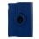 Étui rotatif en similicuir bleu cool pour iPad Pro 11"