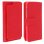 Avizar Funda Cartera Roja para Smartphones de 4.3" a 4.7"
