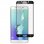 Avizar Protector Cristal Templado Curvo Bordes Negros para Samsung Galaxy S6 Edge Plus