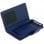 Custodia a libro Avizar rossa/blu per smartphone max. 152x145x76 mm