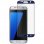 Avizar Protector Cristal Templado Curvo Borde Azul para Samsung Galaxy S7 Edge