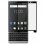 Avizar Protector Cristal Templado Antigrietas Borde Negro para BlackBerry Key 2