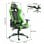 HomCom Silla Gaming Verde