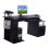 Homcom Mesa Oficina 152x60x88cm Negra