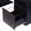 Homcom Mesa Oficina 152x60x88cm Negra