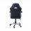 HomCom Silla Racing Negra/Gris/Blanca