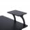 Homcom Mesa Oficina 90x50x95cm Negra