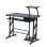 Homcom Mesa Oficina 90x50x95cm Negra