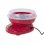Homcom 800-016RD Máquina de Algodón de Azúcar Rojo