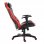 HomCom Cadeira Racing Gaming Desportiva Preta/Vermelha