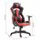 HomCom Cadeira Racing Gaming Desportiva Preta/Vermelha