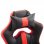HomCom Cadeira Racing Gaming Desportiva Preta/Vermelha