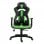 HomCom Cadeira Racing Gaming Desportiva Verde/Preta