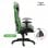 HomCom Cadeira Racing Gaming Desportiva Verde/Preta