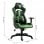 HomCom Cadeira Racing Gaming Desportiva Verde/Preta