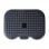 Homcom Reposapiés Ergonómico 46x35cm Negro