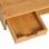 Homcom Mesa para Monitor 49x25x11cm Bambú