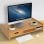 Homcom Mesa para Monitor 49x25x11cm Bambú