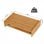 Homcom Mesa para Monitor 49x25x11cm Bambú