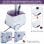 Homcom Centro de Planchado Vertical 1.8L 1800W
