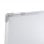 Homcom Pizarra Magnética con 10 Imanes/1 Borrador/4 Rotuladores 60x45cm Blanca