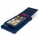 Avizar Funda de Silicona con Cartera Azul para Smartphones 5.3" a 5.5"