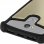 Avizar Funda Silicona Efecto Cuero Negra/Dorada para Smartphones 5" a 5.3"