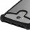 Avizar Funda Silicona Efecto Cuero Plateada para Smartphones 5.3" a 5.5"