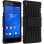 Avizar Funda Antigolpes con Soporte Negra para Sony Xperia Z3