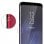 Protecteur en verre trempé Avizar avec bords noirs pour Samsung Galaxy S8