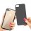 Avizar Funda Purpurina Negra para iPhone 7/8