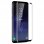 Avizar Protector Cristal Templado con Bordes Negros para Samsung Galaxy S8 Plus