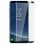Avizar Hartglasschutz mit schwarzen gebogenen Kanten für Samsung Galaxy S8 Plus