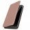 Avizar Funda Libro con Slide Champán para Smartphones de 5.4" a 6"