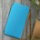 Custodia a libro Avizar con Slide Blu per Smartphone da 3,8" a 4,7"