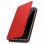 Custodia a libro Avizar con Slide Rossa per Smartphone da 3,8" a 4,7"