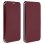 Avizar Funda Libro con Slide Burdeos para Smartphones de 3.8" a 4.7"