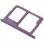 Vassoi sostitutivi per schede Nano SIM viola Avizar per Samsung Galaxy J6