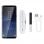 Avizar Protector Cristal Templado Curvo + Kit LED + Adhesivo Líquido para Samsung Galaxy S8 Plus