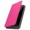 Avizar Funda Libro con Slide Fucsia para Smartphones de 3.8" a 4.7"