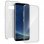 Avizar Capa Dupla Face de Silicone Transparente para Samsung Galaxy S8