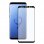 Contact Protector Pantalla Cristal Templado Negro para Galaxy Galaxy S9