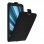 Avizar Funda Tapa Vertical Negra para Sony Xperia XZ3 Compact