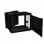 Armadio Rack Powergreen 19" Muro Doppia Sezione 15U 600x550mm