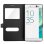 Avizar Funda Libro con Doble Ventana Negra para Sony Xperia XA Ultra