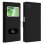 Avizar Funda Libro con Doble Ventana Negra para Sony Xperia X Compact